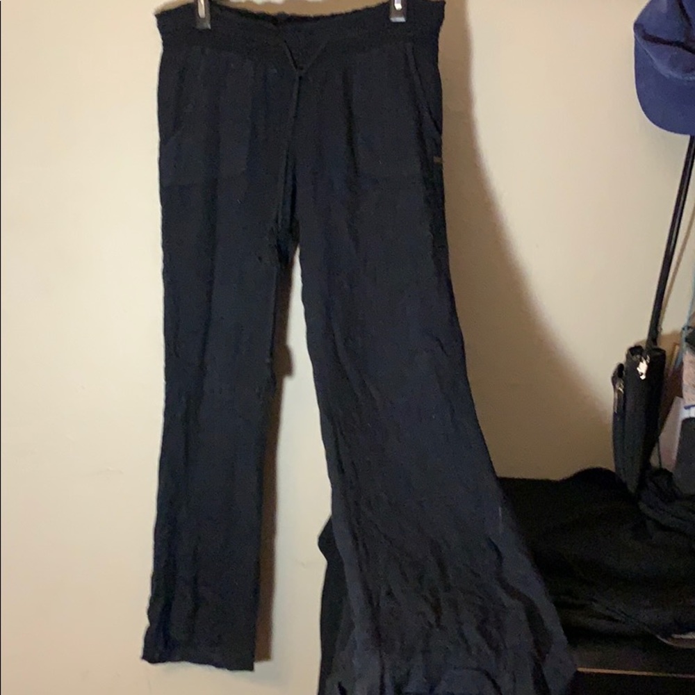 Black lounge pants drawstring size M